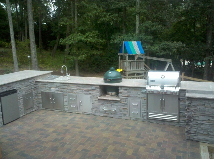 outdoor kitchens and gilling stations
