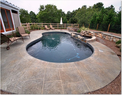design a shasta syle deck around your swimming pool