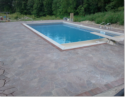 decking around your swimming pool